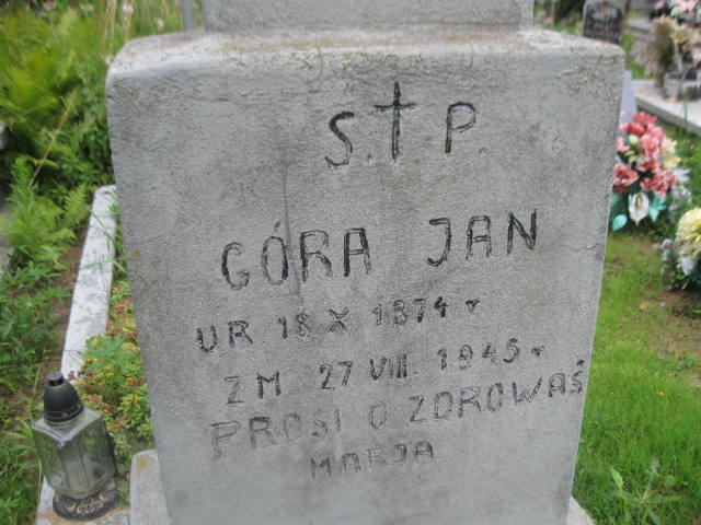 Jan Góra 1874 Gołąb k/Puław - Grobonet - Wyszukiwarka osób pochowanych